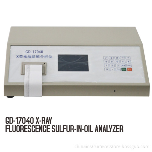 X-ray Fluorescence Sulphur Analyzer for Petroleum Products